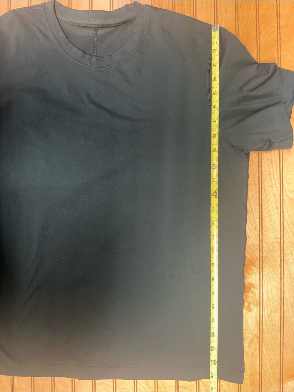 Lululemon Men’s Fundamental T-Shirt Large Dark Green Crewneck - Picture 6 of 6